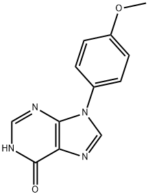 6H-Purin-6-one,1,9-dihydro-9-(4-methoxyphenyl)-