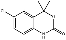 6-Chloro-1,4-dihydro-4,4-dimethyl-2H-3,1-benzoxazin-2-one