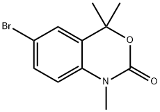 6-Bromo-1,4-dihydro-1,4,4-trimethyl-2H-3,1-benzoxazin-2-one