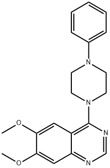 6,7-dimethoxy-4-(4-phenylpiperazin-1-yl)quinazoline