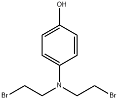 p-(Bis(2-bromoethyl)amino)phenol