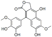 9-(3,4-Dihydroxy-5-methoxyphenyl)-4,7-dihydroxy-6-methoxynaphtho[2,3-c]furan-1(3H)-one