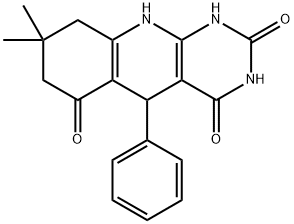 8,8-dimethyl-5-phenyl-5,8,9,10-tetrahydropyrimido[4,5-b]quinoline-2,4,6(1H,3H,7H)-trione