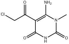 6-氨基-5-(2-氯乙酰)-1-甲基-1,2,3,4-四氢嘧啶-2,4-二酮