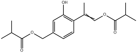 8,9-Dehydro-7,9-diisobutyryloxythymol