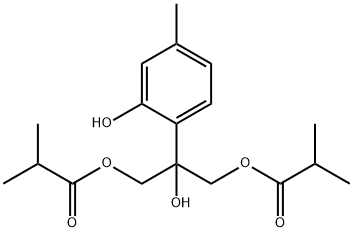 8-羟基-9,10-二异丁酰氧基麝香草酚