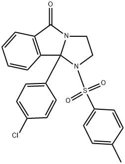 9b-(4-chlorophenyl)-1,2,3,9b-tetrahydro-1-[4-Methylphenyl)sulfonyl]-5H-iMidazo[2,1-α]isoindol-5-one