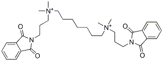 heptane-1,7-bis(dimethyl-3'-phthalimidopropylammonium)