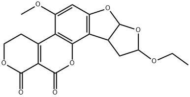 9-Ethoxy-3,4,7a,9,10,10a-hexahydro-5-methoxy-1H,12H-furo[3',2':4,5]furo[2,3-h]pyrano[3,4-c][1]benzopyran-1,12-dione