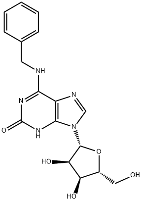 6-Benzylamino-9-β-D-ribofuranosyl-9H-purin-2(1H)-one