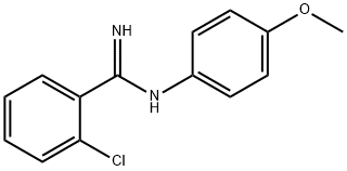 o-Chloro-N-(p-methoxyphenyl)benzamidine