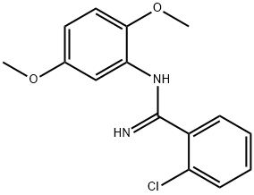 o-Chloro-N-(2,5-dimethoxyphenyl)benzamidine