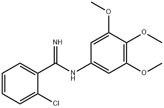 o-Chloro-N-(3,4,5-trimethoxyphenyl)benzamidine