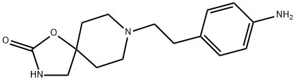 8-(p-Aminophenethyl)-1-oxa-3,8-diazaspiro[4.5]decan-2-one