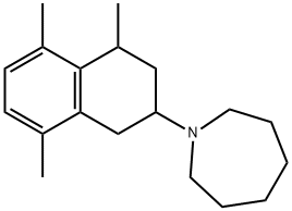 Hexahydro-1-(1,2,3,4-tetrahydro-4,5,8-trimethylnaphthalen-2-yl)-1H-azepine