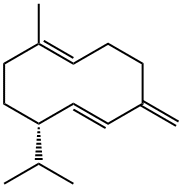 germacreneD,1-methyl-5-methylene-8-(1-methylethyl)-1,6-cyclodecadiene