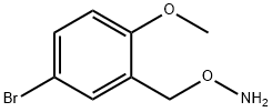 O-[(5-bromo-2-methoxy-phenyl)methyl]hydroxylamine