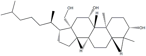 Lanostane-3β,11β,18-triol