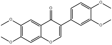 6,7-Dimethoxy-3-(3,4-dimethoxyphenyl)-4H-1-benzopyran-4-one