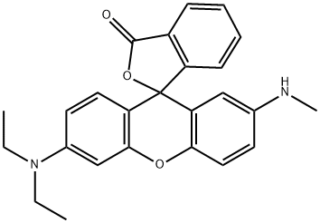 6'-(diethylamino)-2'-(methylamino)spiro[isobenzofuran-1(3H),9'-[9H]xanthene]-3-one