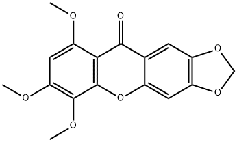 6,7,9-Trimethoxy-10H-1,3-dioxolo[4,5-b]xanthen-10-one