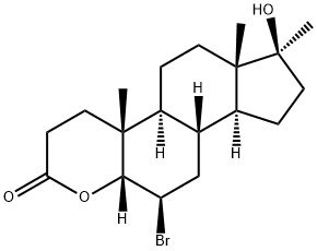 6β-Bromo-17β-hydroxy-17α-methyl-4-oxa-5β-androstan-3-one