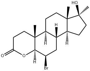 6β-Bromo-17β-hydroxy-17α-methyl-4-oxa-5α-androstan-3-one