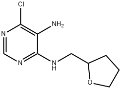 6-氯-N4-((四氢呋喃-2-基)甲基)嘧啶-4,5-二胺