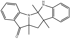 6,10b,11,11a-Tetrahydro-5a,10b,11a-trimethylpyrrolo[1,2-a:5,4-b']diindol-12(5aH)-one