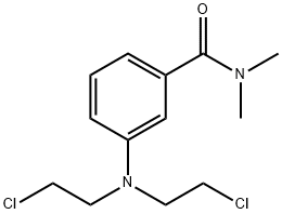 m-[Bis(2-chloroethyl)amino]-N,N-dimethylbenzamide