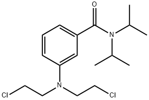 m-[Bis(2-chloroethyl)amino]-N,N-diisopropylbenzamide