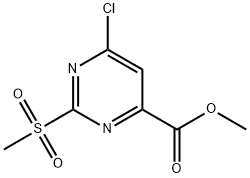 6-氯-2-(甲基磺酰基)嘧啶-4-羧酸乙酯