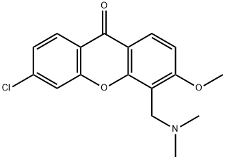 6-Chloro-4-(dimethylamino)methyl-3-methoxy-9H-xanthen-9-one