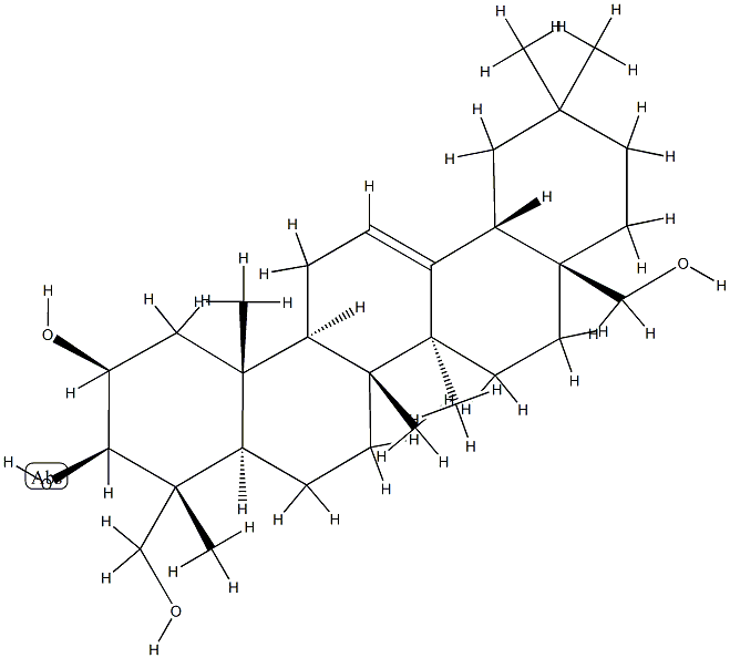 Olean-12-ene-2β,3β,23,28-tetrol