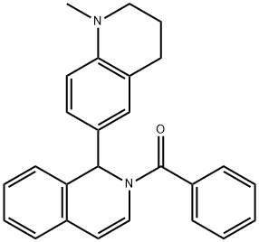 6-(2-BENZOYL-1,2-DIHYDRO-1-ISOQUINOLINYL)-1-METHYL-1,2,3,4-TETRAHYDROQUINOLINE