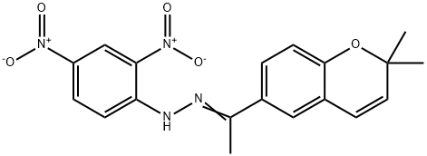 6-[1-[2-(2,4-Dinitrophenyl)hydrazono]ethyl]-2,2-dimethyl-2H-1-benzopyran