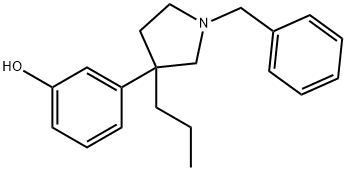 m-(1-Benzyl-3-propyl-3-pyrrolidinyl)phenol