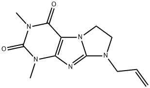 8-Allyl-7,8-dihydro-1,3-dimethyl-1H-imidazo[2,1-f]purine-2,4(3H,6H)-dione