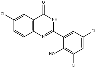 6-Chloro-2-(3,5-dichloro-2-hydroxyphenyl)quinazolin-4(1H)-one