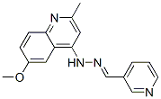 6-methoxy-2-methyl-N-(pyridin-3-ylmethylideneamino)quinolin-4-amine