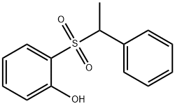 o-[(α-Methylbenzyl)sulfonyl]phenol