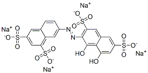 7-[(1,8-二羟基-3,6-二磺基-2-萘)偶氮]-1,3-萘二磺酸四钠盐