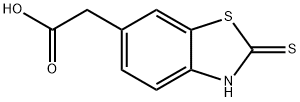 6-Benzothiazoleaceticacid,2,3-dihydro-2-thioxo-(9CI)