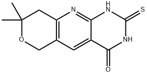 8,8-dimethyl-2-thioxo-1,2,3,6,8,9-hexahydro-4H-pyrano[3',4':5,6]pyrido[2,3-d]pyrimidin-4-one