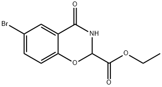 6-溴-4-氧代-3,4-二氢-2H-苯并[E][1,3]噁嗪-2-羧酸乙酯