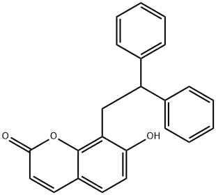 8-(2,2-Diphenylethyl)-7-hydroxy-2H-1-benzopyran-2-one