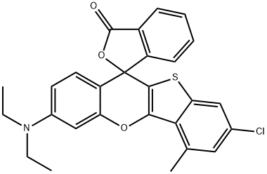 8-Chloro-3-(diethylamino)-6-methylspiro[11H-[1]benzothieno[3,2-b][1]benzopyran-11,1'(3'H)-isobenzofuran]-3'-one