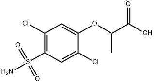 ALPHA-(2,5-DICHLORO-4-AMINOSULFONYLPHENOXY)PROPIONICACID