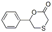 6-Phenyl-1,4-oxathian-2-one