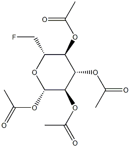 6-Fluoro-1-O,2-O,3-O,4-O-tetraacetyl-6-deoxy-β-D-glucopyranose